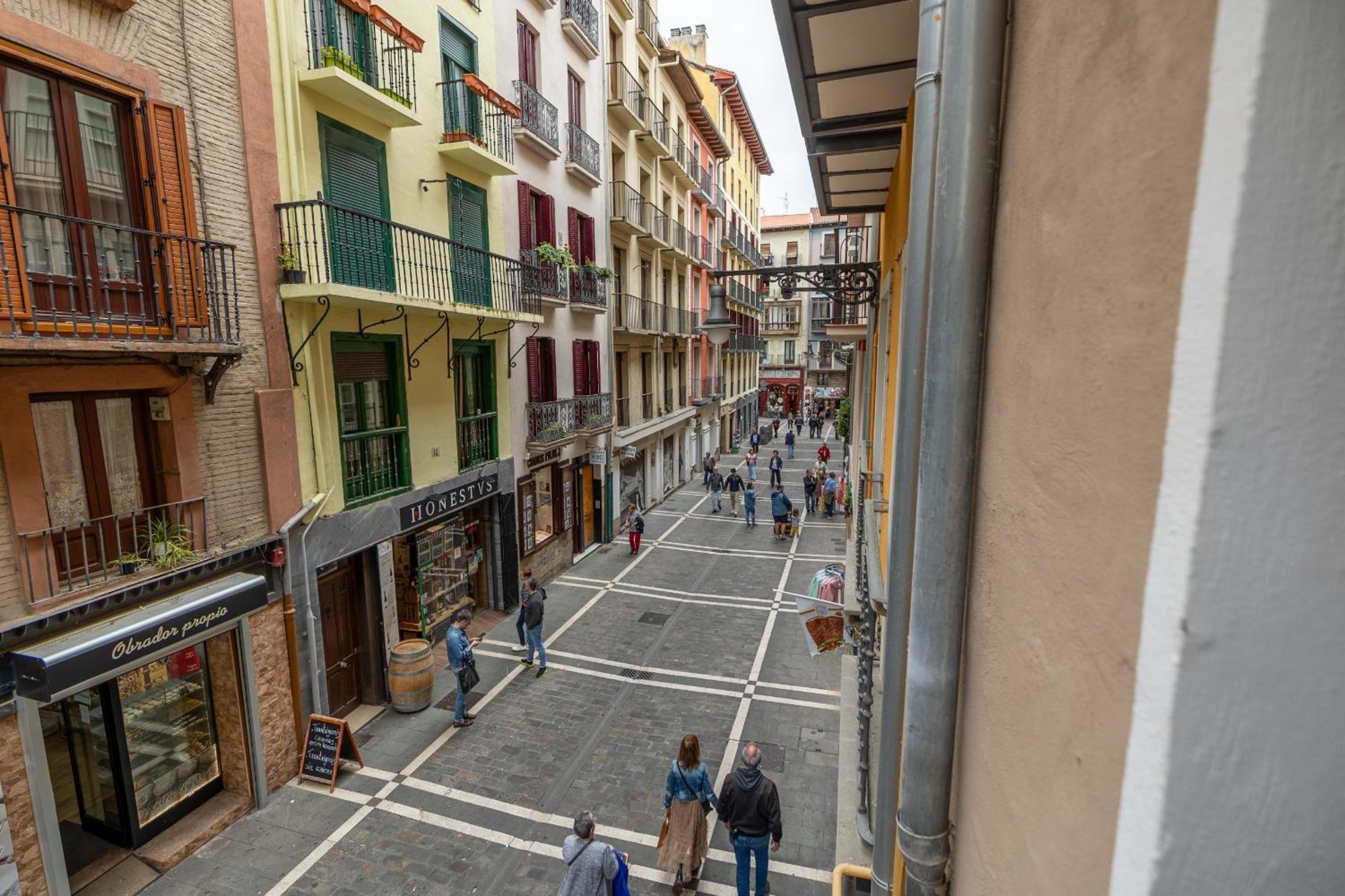 Appartamento Tuapartamento Centro Estafeta Deluxe Pamplona Esterno foto